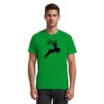 Hirsch Black 4 - Premium Classic T-Shirt – Bild 6