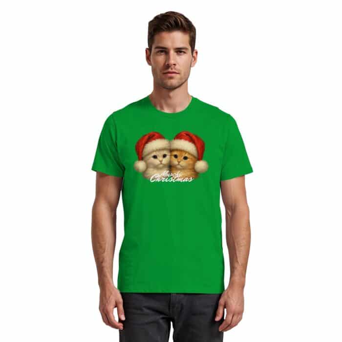 Muschi Christmas - Premium Classic T-Shirt – Bild 10