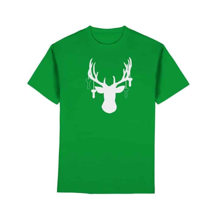 Hirsch Weiß 3 - Premium Classic T-Shirt – Bild 9