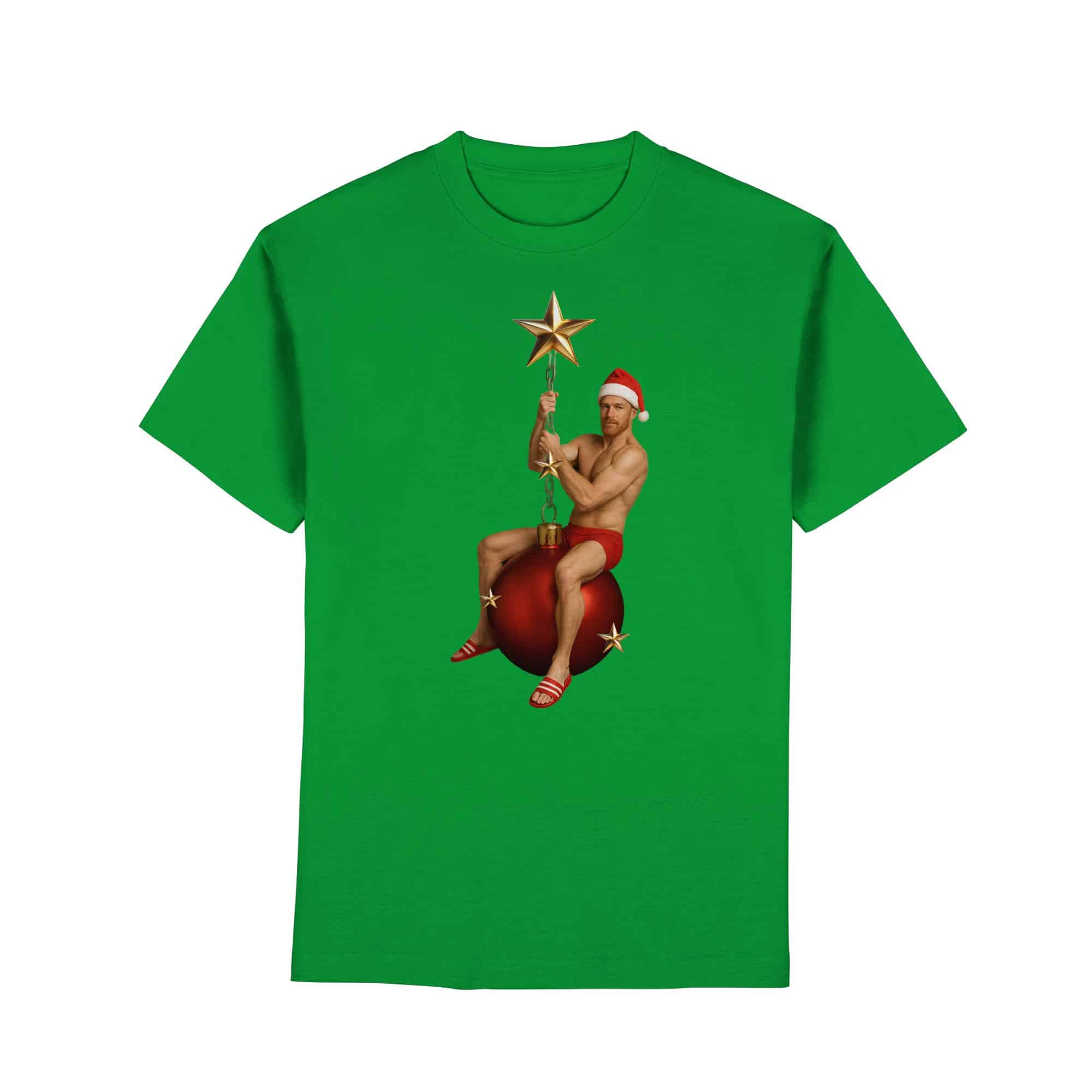 front-premium-classic-t-shirt-irish-green-780-2000x-30.jpg Wrecking Christmas  - Premium Classic T-Shirt – Bild 9