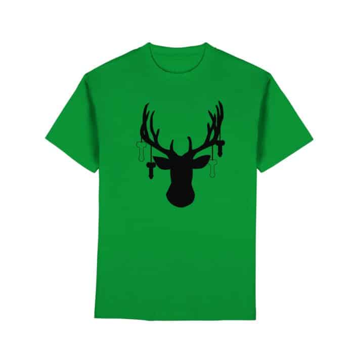 Hirsch Black 3 - Premium Classic T-Shirt – Bild 5