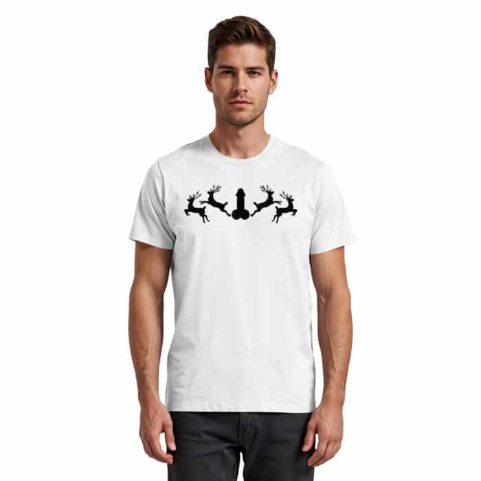 Hirsch Muster  - Premium Classic T-Shirt – Bild 10