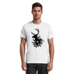 Hirsch Black - Premium Classic T-Shirt – Bild 10