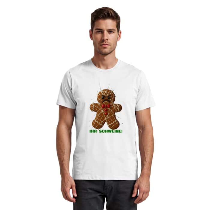 Lebkuchenmann - Premium Classic T-Shirt – Bild 13
