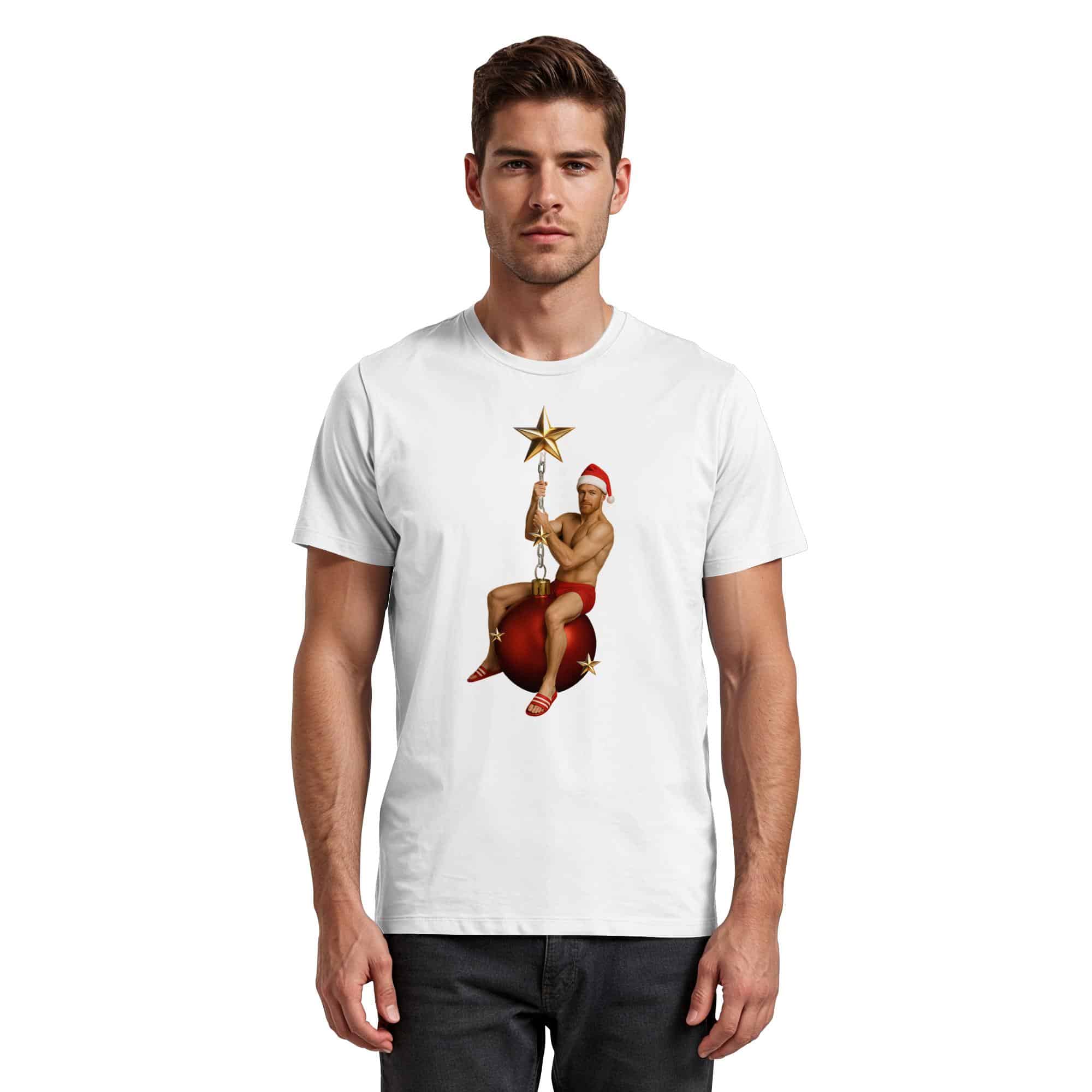 front-premium-classic-t-shirt-white-455-2000x-23.jpg Wrecking Christmas  - Premium Classic T-Shirt – Bild 13