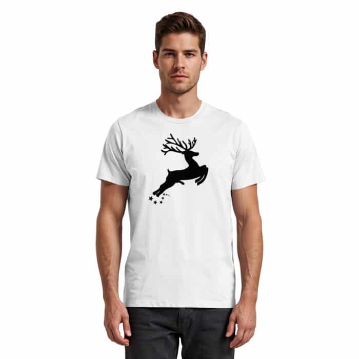 Hirsch Black 4 - Premium Classic T-Shirt – Bild 10