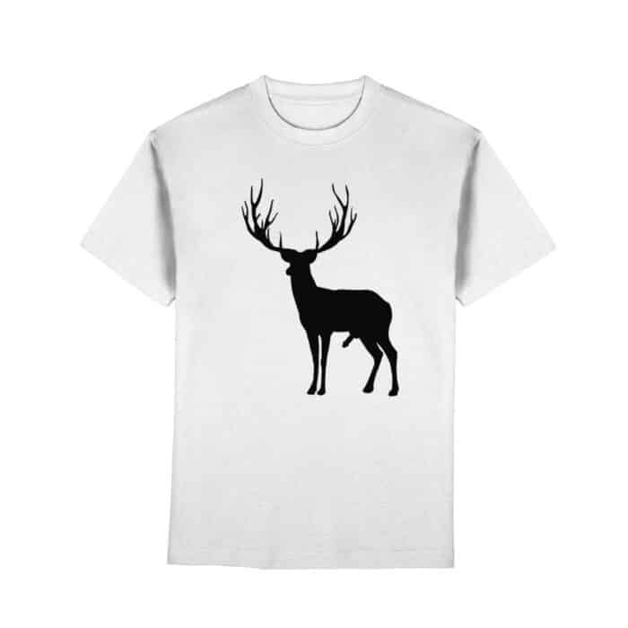 Hirsch Black 2 - Premium Classic T-Shirt – Bild 5