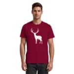 Hirsch Weiß 2 - Premium Classic T-Shirt – Bild 14