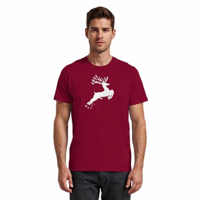 Hirsch Weiß 4 - Premium Classic T-Shirt – Bild 14