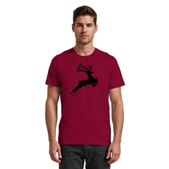 Hirsch Black 4 - Premium Classic T-Shirt – Bild 14
