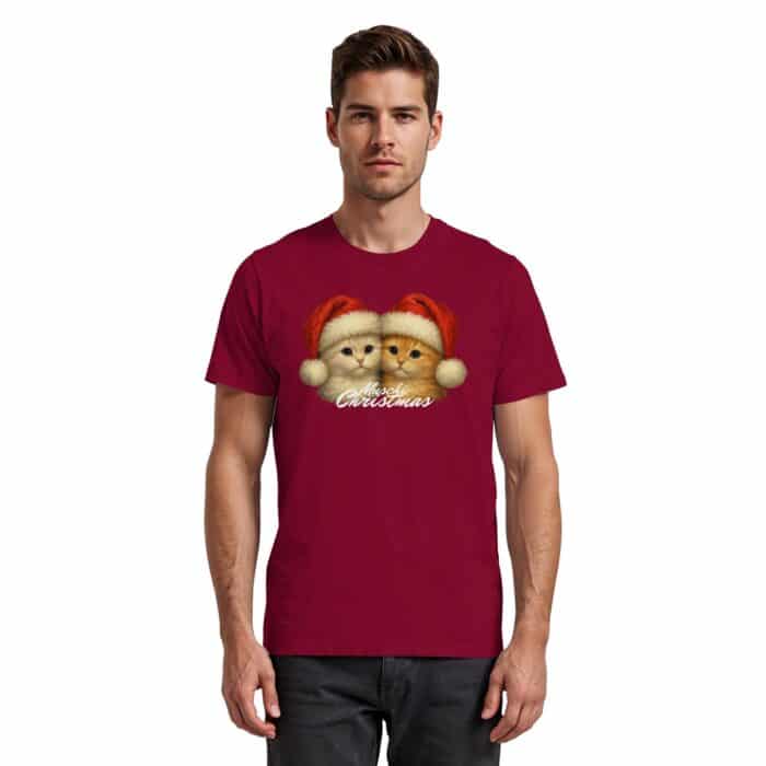 Muschi Christmas - Premium Classic T-Shirt – Bild 18