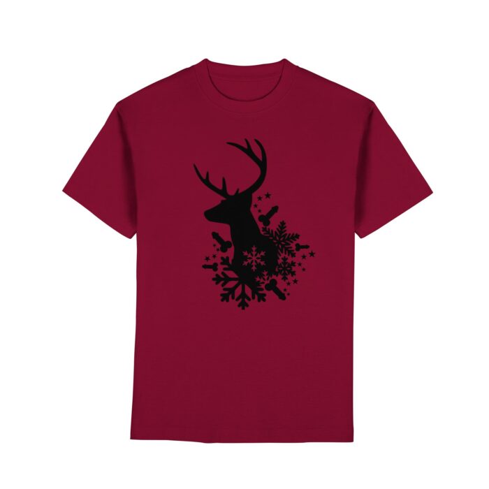 Hirsch Black - Premium Classic T-Shirt – Bild 13