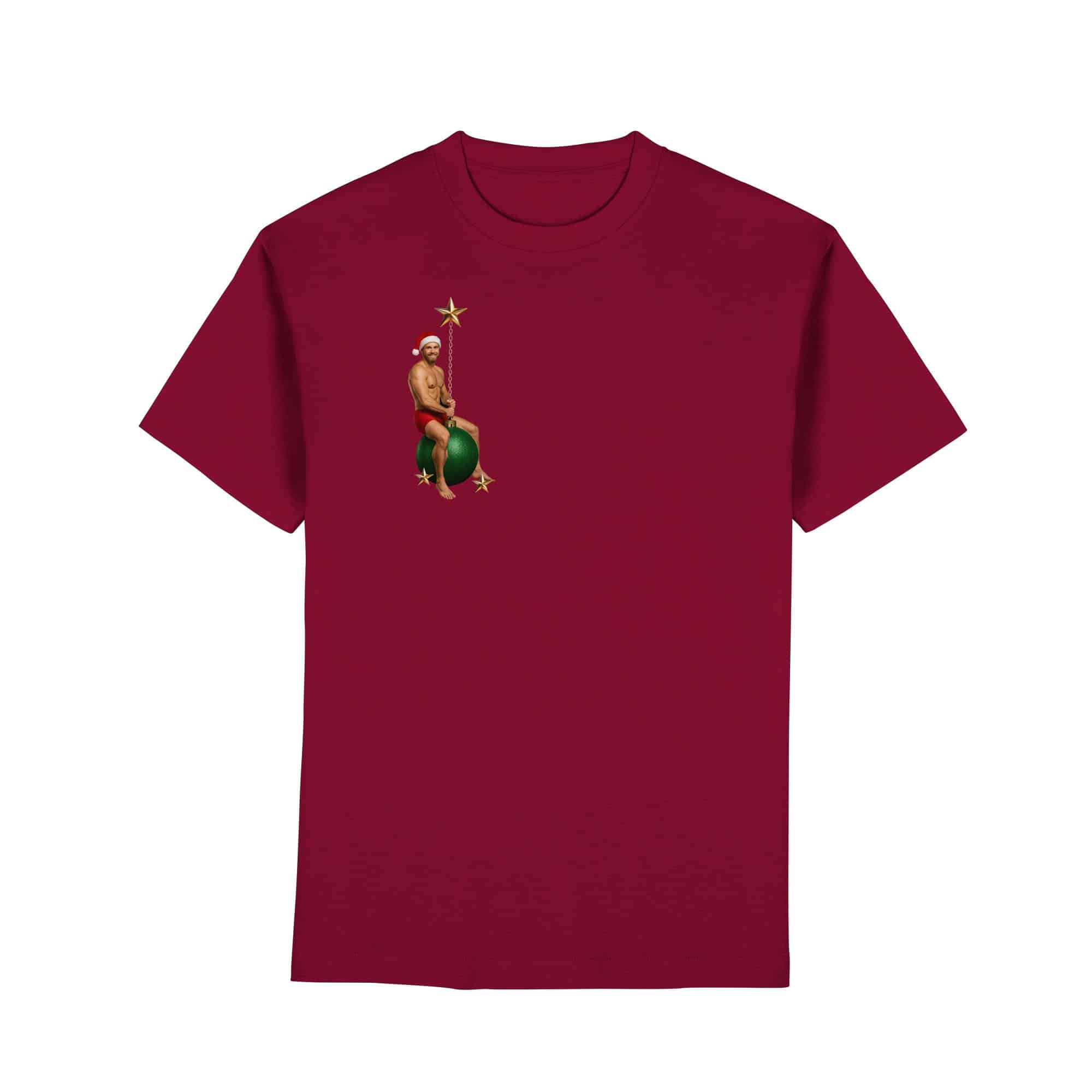 front-premium-classic-t-shirt-wine-780-2000x-21.jpg Wrecking Christmas 2 - Premium Classic T-Shirt – Bild 17