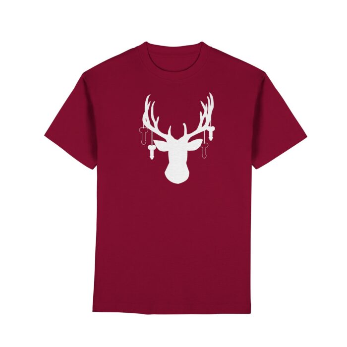 Hirsch Weiß 3 - Premium Classic T-Shirt – Bild 13