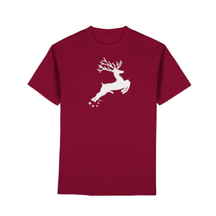 Hirsch Weiß 4 - Premium Classic T-Shirt – Bild 13