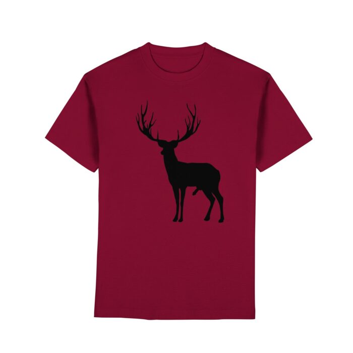 Hirsch Black 2 - Premium Classic T-Shirt – Bild 7