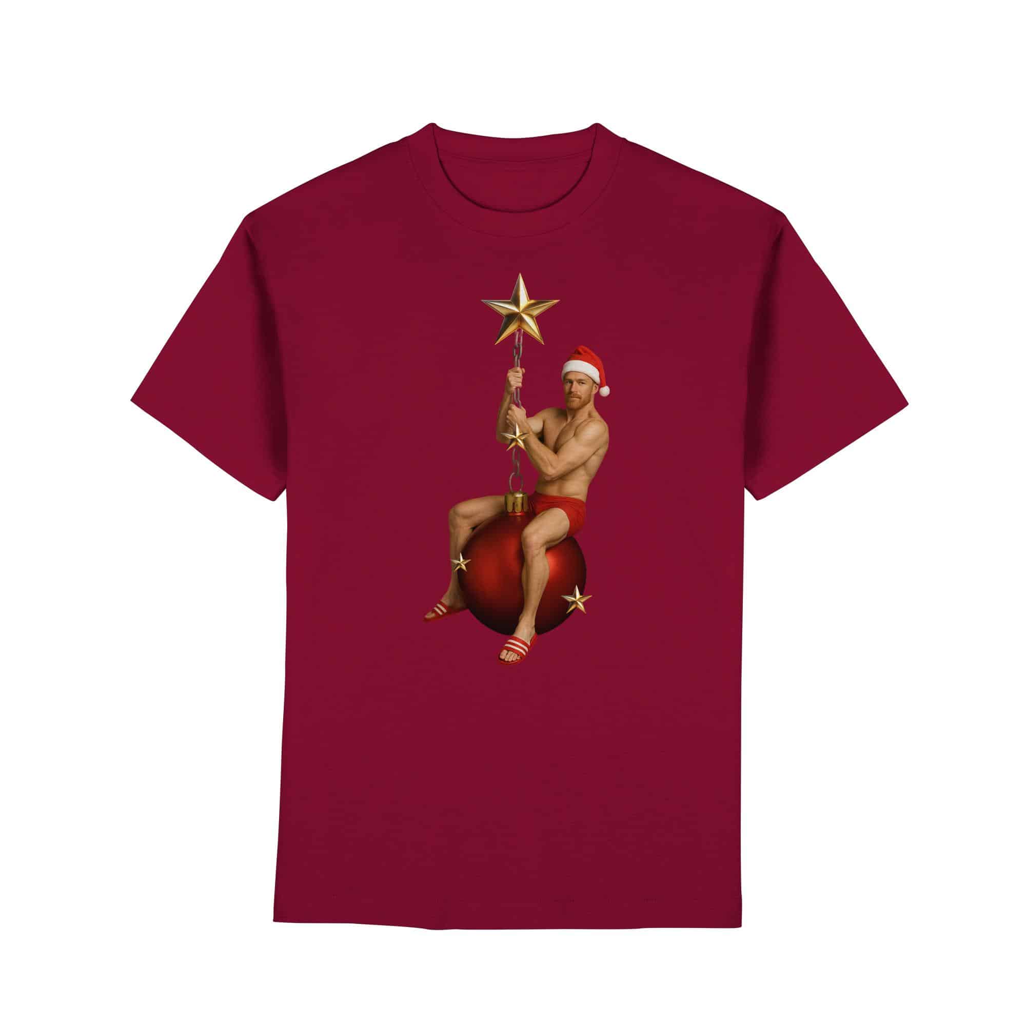 front-premium-classic-t-shirt-wine-780-2000x-30.jpg Wrecking Christmas  - Premium Classic T-Shirt – Bild 17