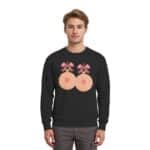 X-Mas Titten - Premium Sweatshirt – Bild 2