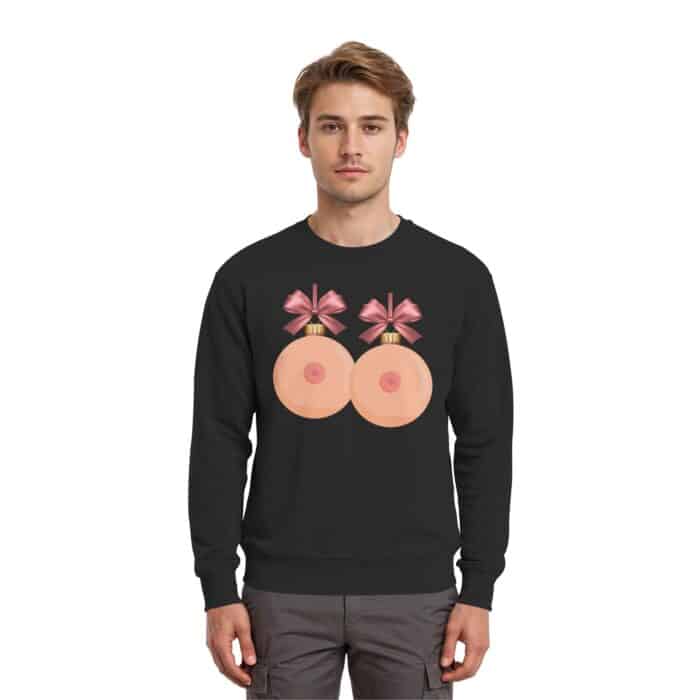 X-Mas Titten - Premium Sweatshirt – Bild 2