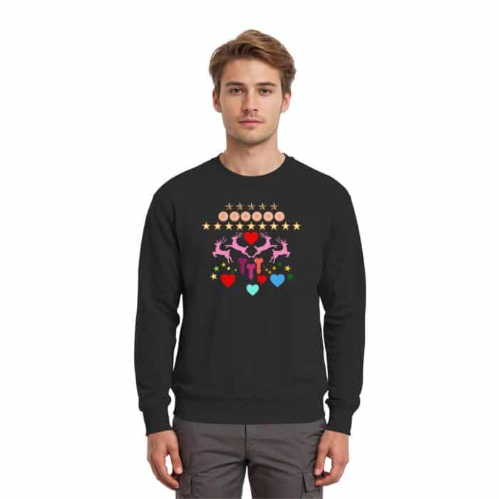 Muster  - Premium Sweatshirt – Bild 2