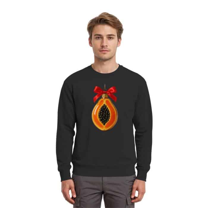 Papaya X-Mas  - Premium Sweatshirt – Bild 2