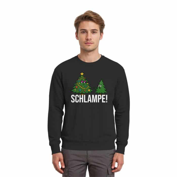 Schlampe Weiß - Premium Sweatshirt – Bild 2