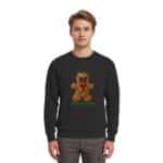 Lebkuchenmann - Premium Sweatshirt – Bild 2