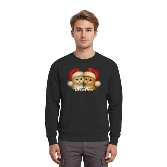 Muschi Christmas - Premium Sweatshirt – Bild 2
