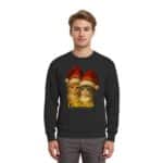 Muschi Christmas 2 - Premium Sweatshirt – Bild 2