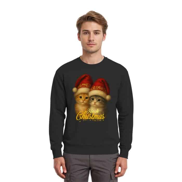 Muschi Christmas 2 - Premium Sweatshirt – Bild 2