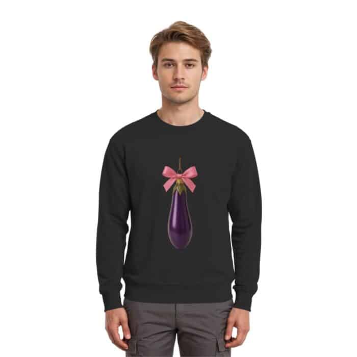 Aubergine X-Mas - Premium Sweatshirt – Bild 2