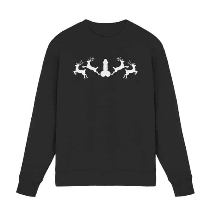 Hirsch Muster 2 - Premium Sweatshirt – Bild 1