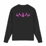 Hirsch Muster 2 Pink - Premium Sweatshirt