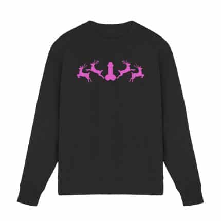 Hirsch Muster 2 Pink - Premium Sweatshirt
