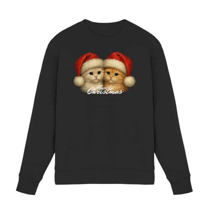 Muschi Christmas - Premium Sweatshirt – Bild 1