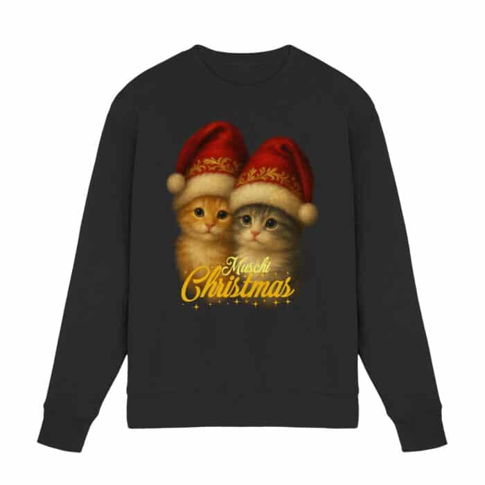 Muschi Christmas 2 - Premium Sweatshirt – Bild 1