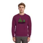 Schlampe Schwarz - Premium Sweatshirt – Bild 2