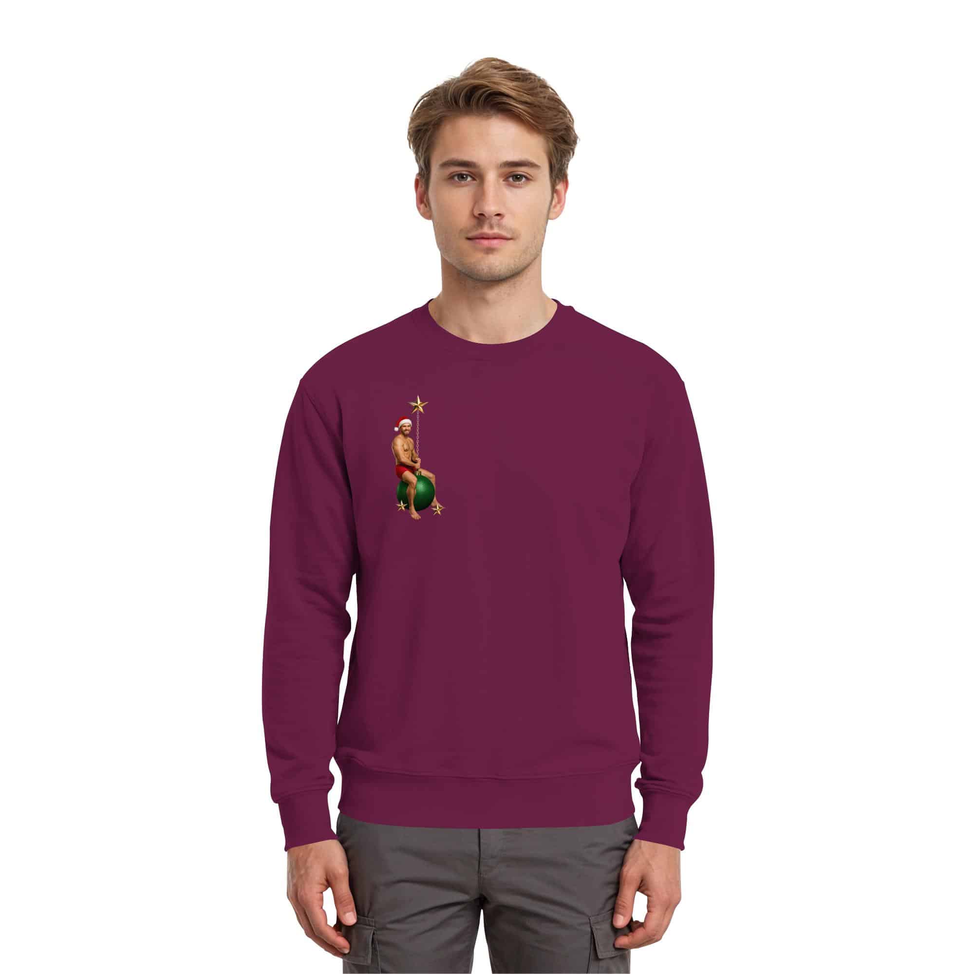 front-premium-sweatshirt-burgund-670-2000x-19.jpg Wrecking Christmas 2 - Premium Sweatshirt – Bild 6