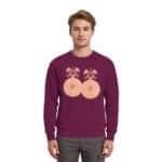X-Mas Titten - Premium Sweatshirt – Bild 6