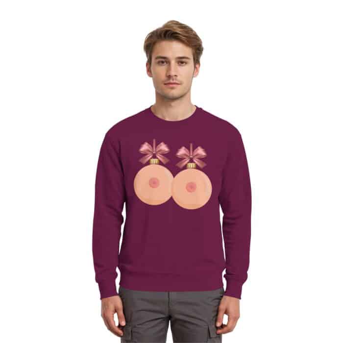 X-Mas Titten - Premium Sweatshirt – Bild 6