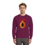Papaya X-Mas  - Premium Sweatshirt – Bild 6