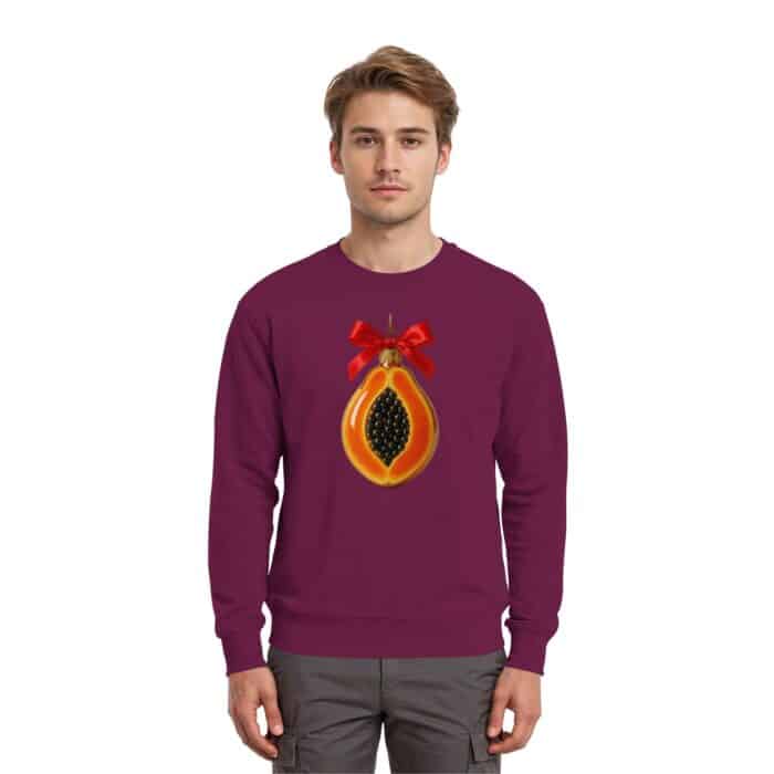 Papaya X-Mas  - Premium Sweatshirt – Bild 6