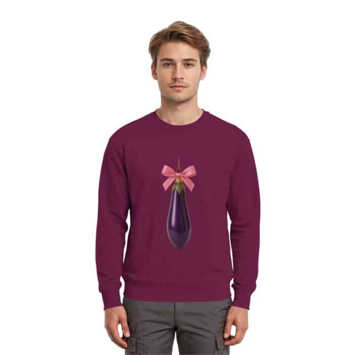 Aubergine X-Mas - Premium Sweatshirt – Bild 6