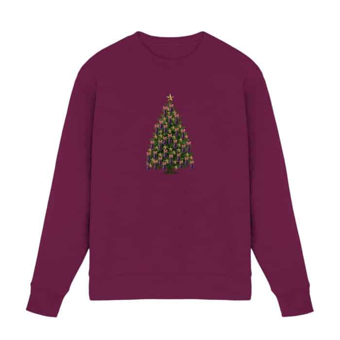 Auberginen Baum - Premium Sweatshirt – Bild 3