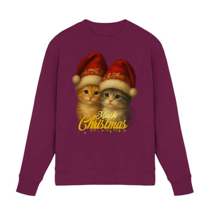 Muschi Christmas 2 - Premium Sweatshirt – Bild 5