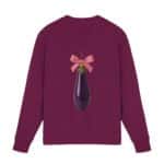 Aubergine X-Mas - Premium Sweatshirt – Bild 5