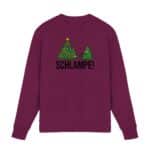 Schlampe Schwarz - Premium Sweatshirt