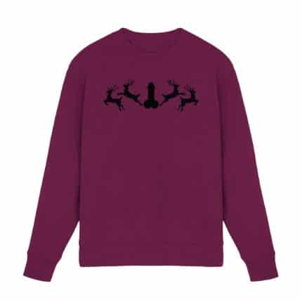 Hirsch Muster  - Premium Sweatshirt