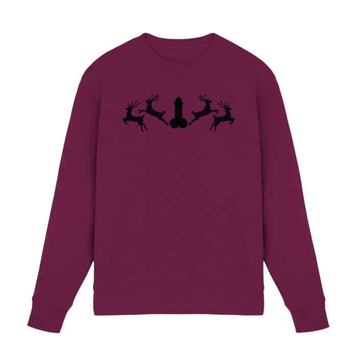 Hirsch Muster  - Premium Sweatshirt – Bild 1