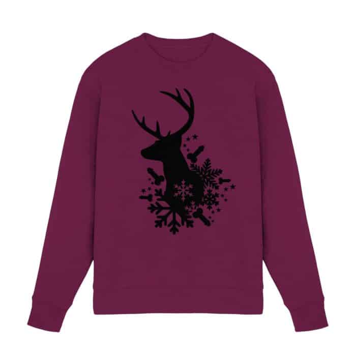 Hirsch Black - Premium Sweatshirt – Bild 1